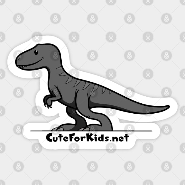 CuteForKids - Tyrannosaurus Rex - Branded Sticker by VirtualSG